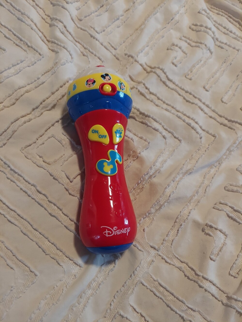 Disney Mickey Mouse & Friends Musical Toy Microphone Lights & Sounds